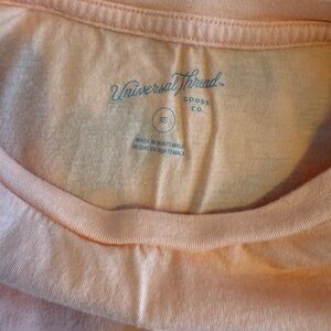 Universal Thread Peach Crewneck Tee